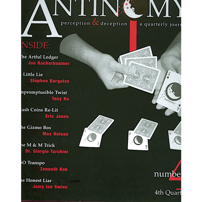 Antinomy Issue 4 Fourth Quarter 2005