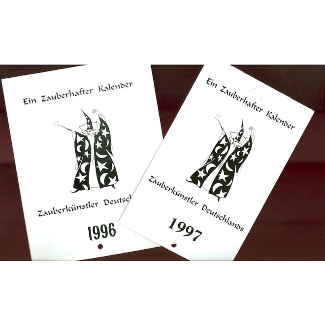 Ein Zauberhafter Kalender. Zauberkünstler Deutschlands, 1996 & 1997