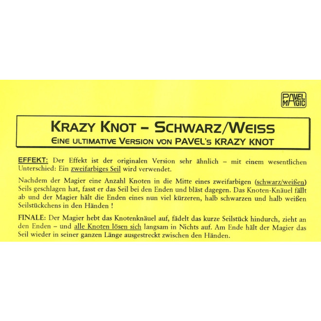 Krazy Knot - Schwarz/ Weiss