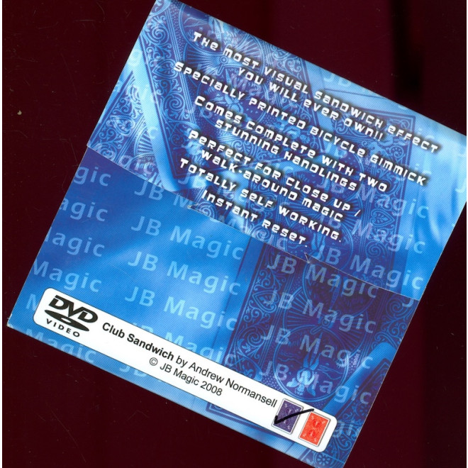 Club Sandwich by Andrew Normansell and Mark Mason (DVD + Gimmick)