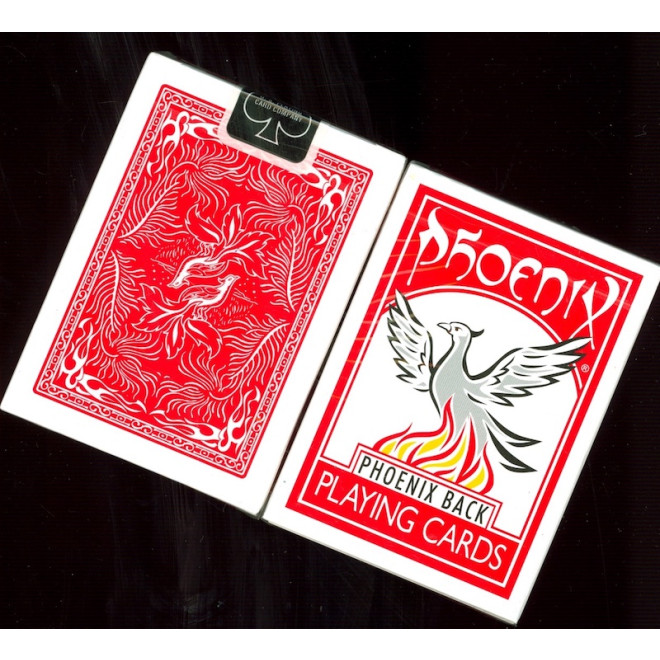 Phoenix Standard Deck - Red - Pokerdeck