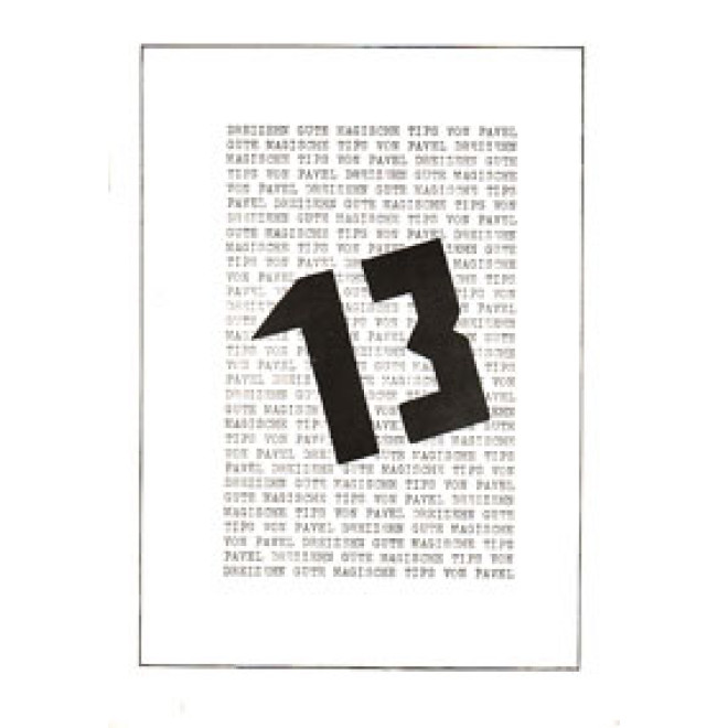 13 - Dreizehn gute magische Tips von Pavel