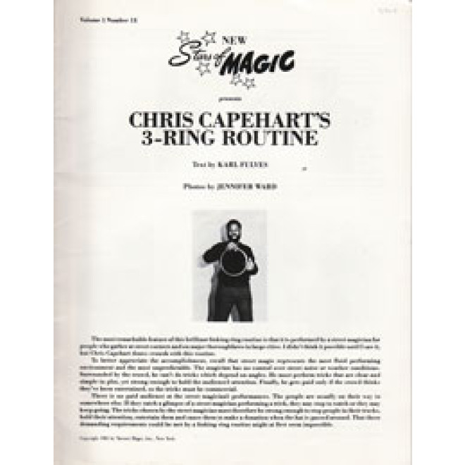 Chris Capehart's 3-Ring Routine - gelocht -