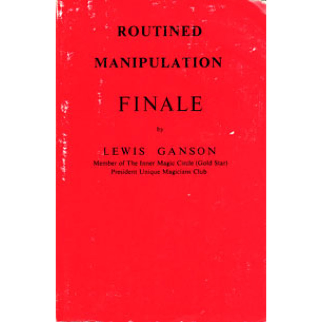 Routined Manipulation Finale (brosch.)