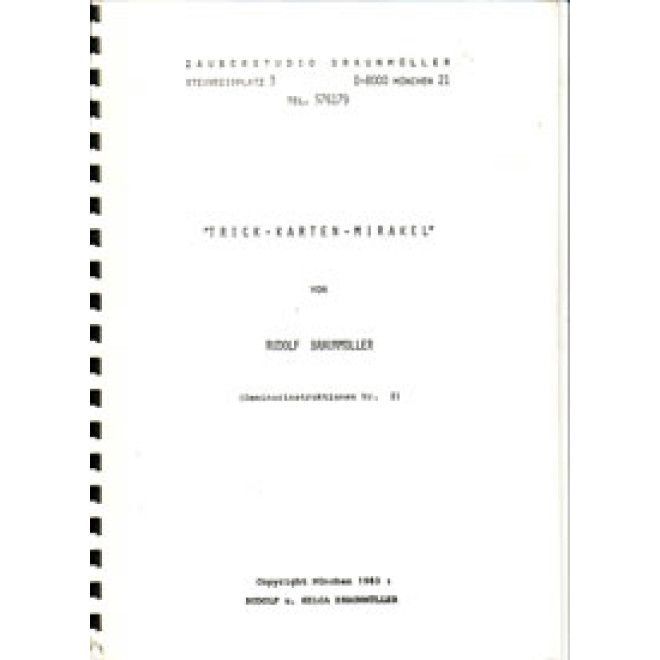 Trick-Karten-Mirakel