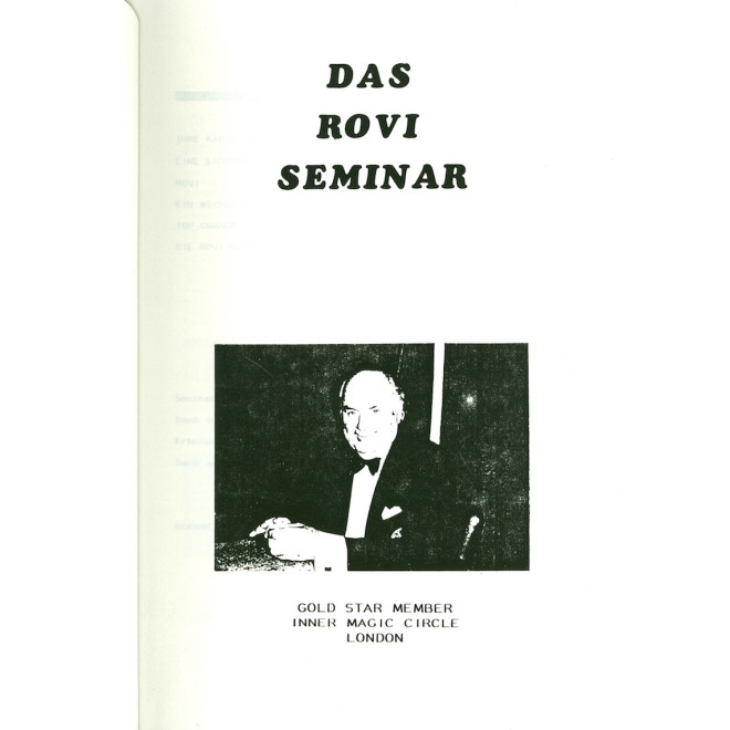 Das Rovi Seminar