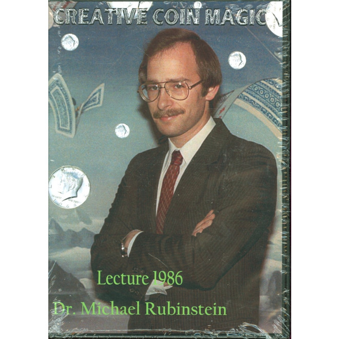 Creative Coin Magic - 1986 Lecture By Dr. Michael Rubinstein - DVD