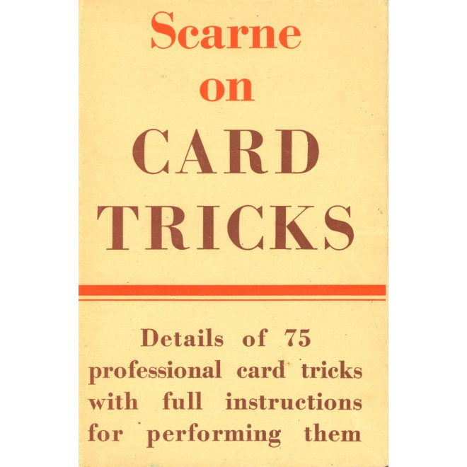 Scarne on Card Tricks