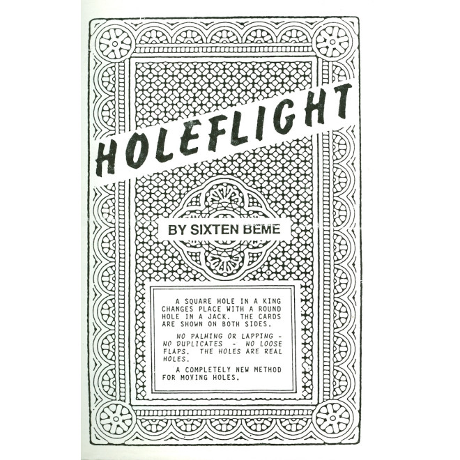 Hole Flight
