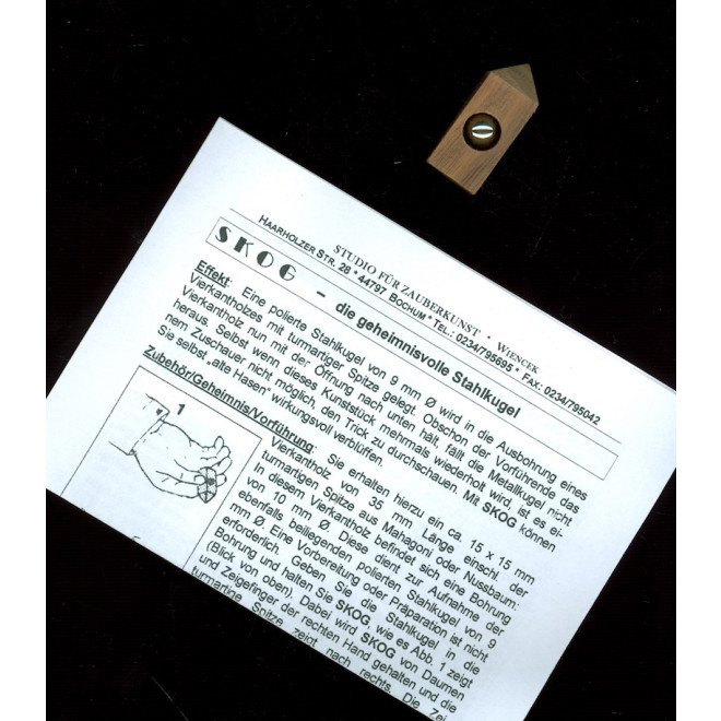 SKOG - die geheimnisvolle Stahlkugel