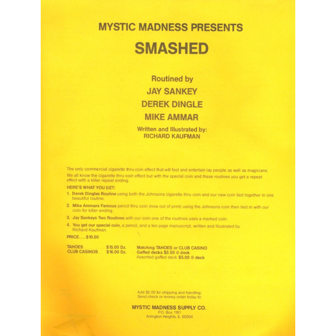 Mystic Madness Presents: Smashed