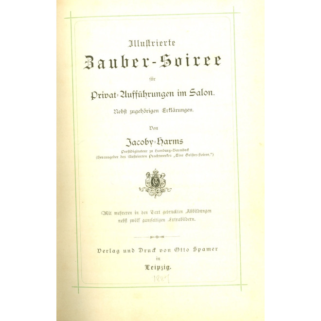 Illustrierte Zauber-Soiree