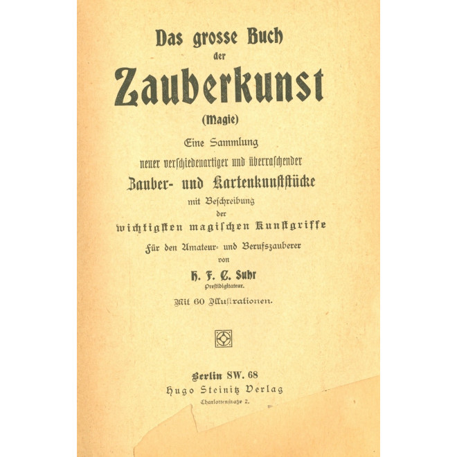 Das große Buch der Zauberkunst