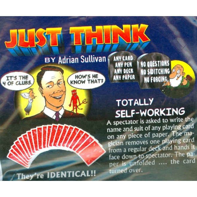 Just Think (rote Bicycle Rückseite)