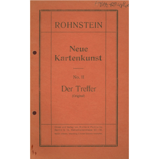 Neue Kartenkunst No.11 Der Treffer