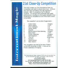 The 21st Competition: Winner Ferenc Galambos