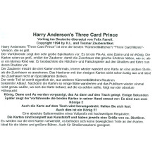Three Card Prince (Jumbo)