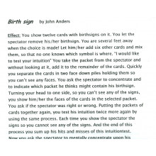 Birth Sign by John Anders