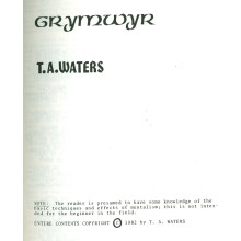 GRYMWYR by T.A. Waters