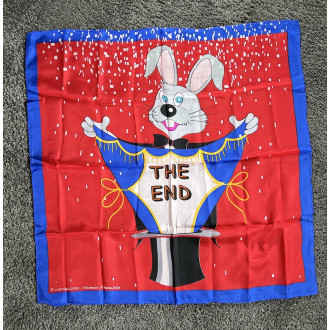 'The End' - Motivtuch 60 x 60