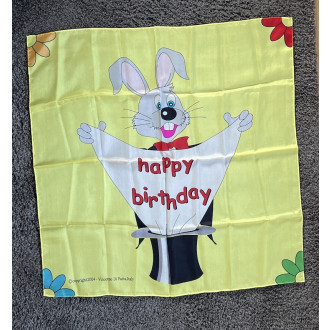 Happy Birthday Silk 60 x 60