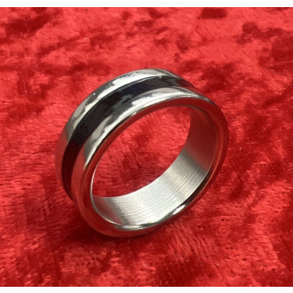 Wizard Pk Ring 21mm Schwarz Silber