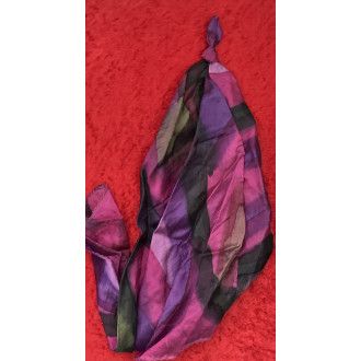 stehendes tuch - gemustert -