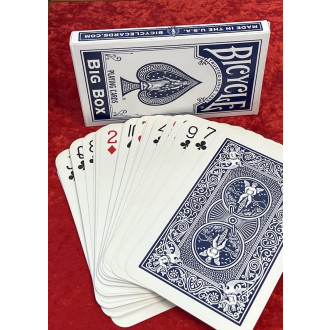 Bicycle Blue Big Box Cards
