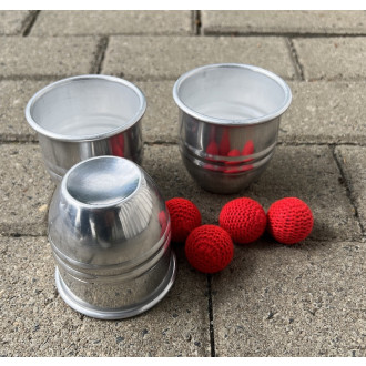 Becherspiel Alu 6cm hoch