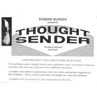 Eugene Burger Presents Thought Sender