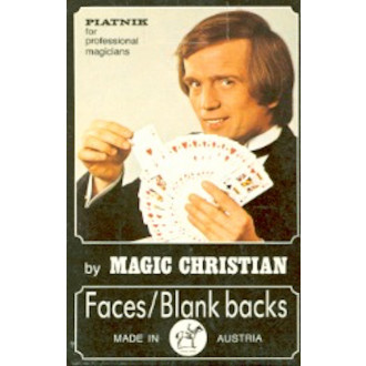 Faces / Blank Backs by Magic Christian (Piatnik)