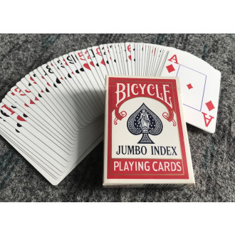 Bicycle red Jumbo Index Playing Cards