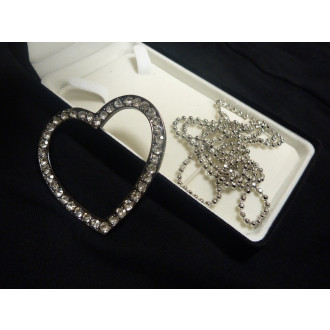 Kettenzauber mit dem Diamanten-Herz