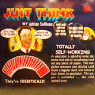 Just Think (rote Bicycle Rückseite)