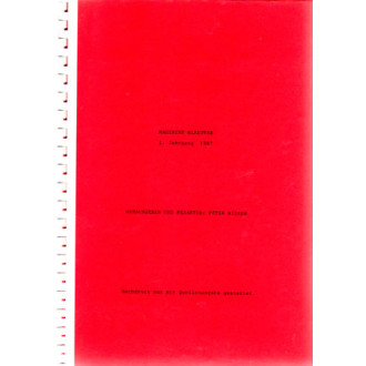 Magische Blätter, 1. und 2. Jahrgang