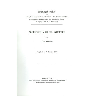 Fahrendes Volk im Altertum