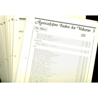 Apocalypse, Vol. 3 (1980) gelocht