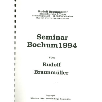 Seminar Bochum 1994