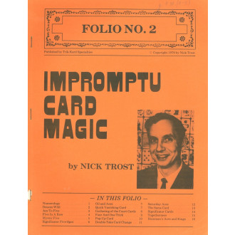 Impromptu Card Magic by Nick Trost - Folio No.2