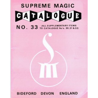 Supreme Magic Catalogue No.33