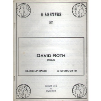 A Lecture by David Roth: Coins