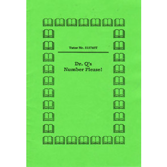 Dr. Q's Number Please!