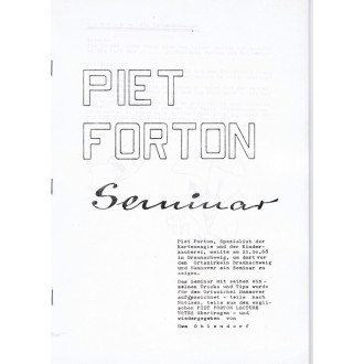 Piet Forton Seminar