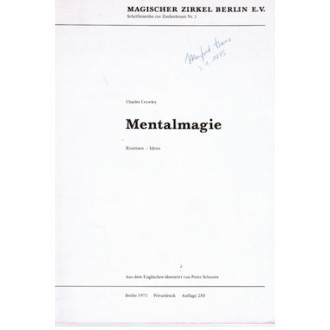 Mentalmagie / Routinen - Ideen