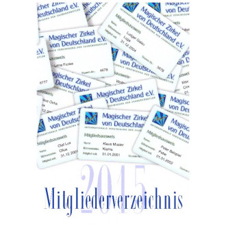 Mitgliederverzeichnis MZvD 2015