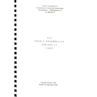 Das Rudolf Braunmüller Seminar II "1985"