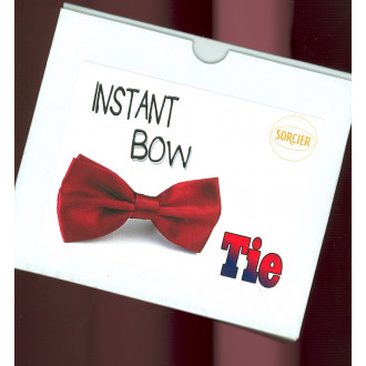 Instant Bow Tie (Red) By Sorcier Magic