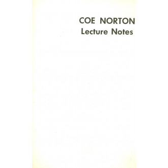 Coe Norton Lecture Notes
