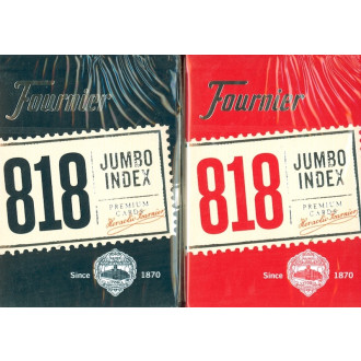 Fournier 818 Jumbo Index red+blue