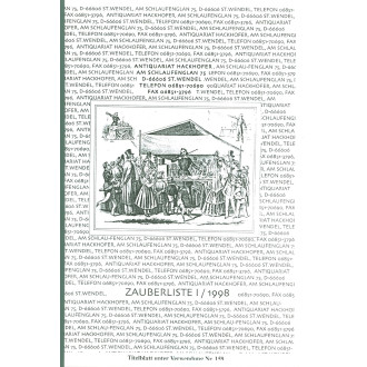 Zauberliste 1998